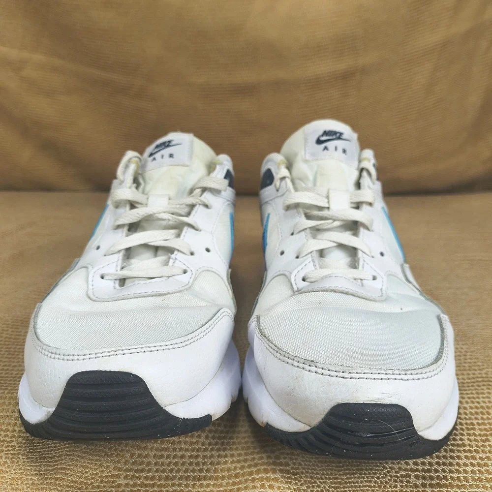 Nike Air Max SC Mens 10.5 White Blue Running‎ Shoes CW4555-113 Sneakers